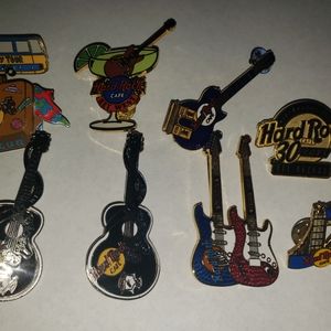 Hard Rock caffe collectors Pins